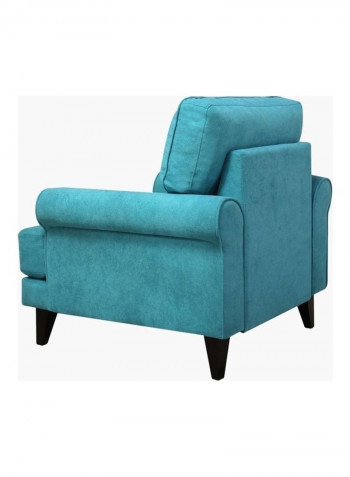 Ibiza 1-Seater Chair Blue 86 x 88cm
