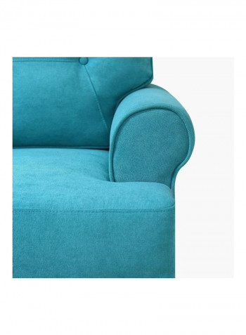 Ibiza 1-Seater Chair Blue 86 x 88cm