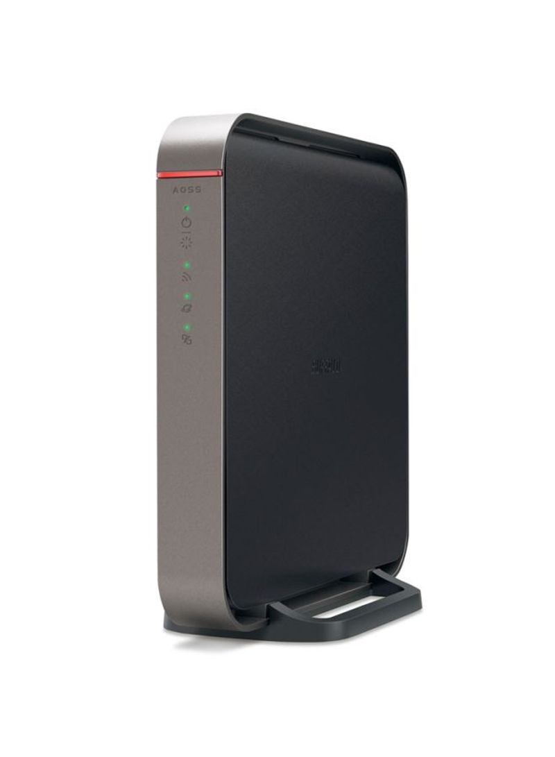 AirStationâ„¢ Dual Band High Power N900 Router 450 Mbps Black