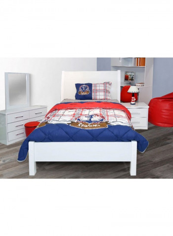 Salvatore Bed White 204x120x130centimeter