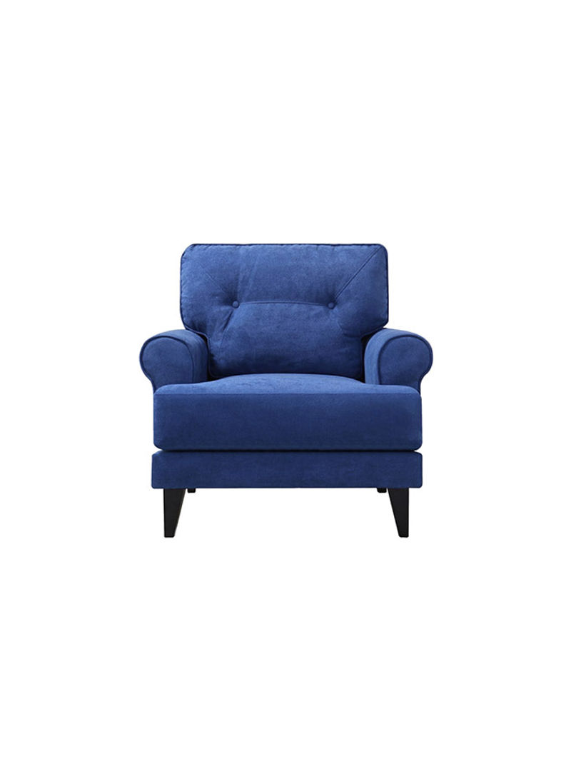 Ibiza 1-Seater Chair Blue 86x88cm