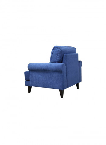 Ibiza 1-Seater Chair Blue 86x88cm