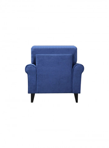 Ibiza 1-Seater Chair Blue 86x88cm