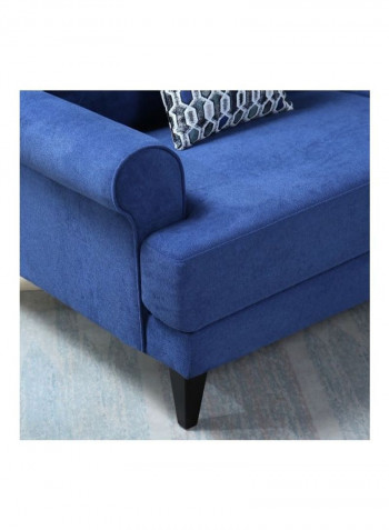 Ibiza 1-Seater Chair Blue 86x88cm