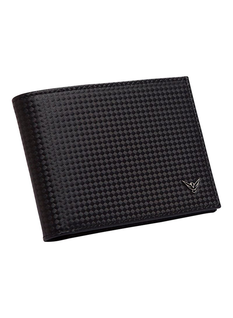 Carbon Nero Bi-Fold Wallet Black