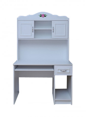 Mikkijo Study Table White 111x178x61centimeter