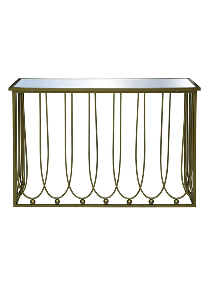 Olven Console Table Gold
