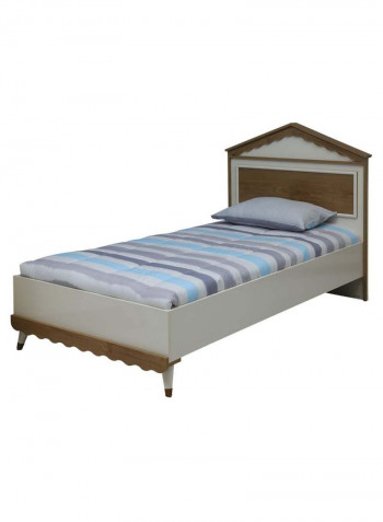 Popeye Kids Bed White/Brown