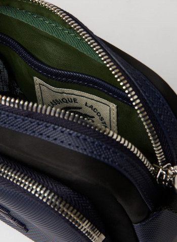 Colourblock Crossbody Bag Marine