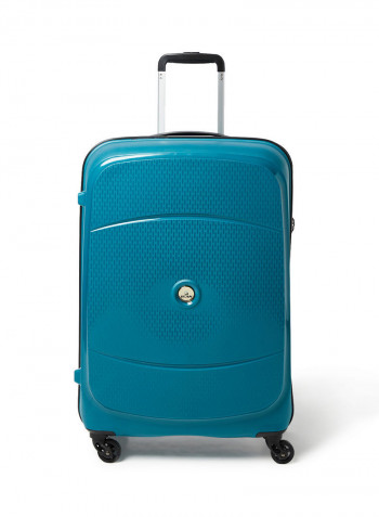 4 Piece Hardside Luggage Travel Trolley Bag Set Light Blue
