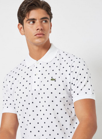 Classic Logo Polo White/Black
