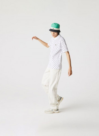 Classic Logo Polo White/Black