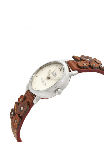 Women's Delancey Leather Analog Watch 14502761