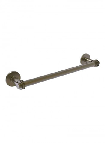 Continental Collection Dotted Detail Towel Bar Gold 36inch
