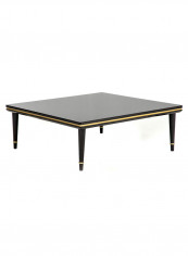 Linea Coffee Table Black 66 x 52 x 45cm