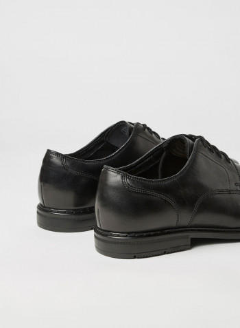 Banbury Lace Leather Shoes Black