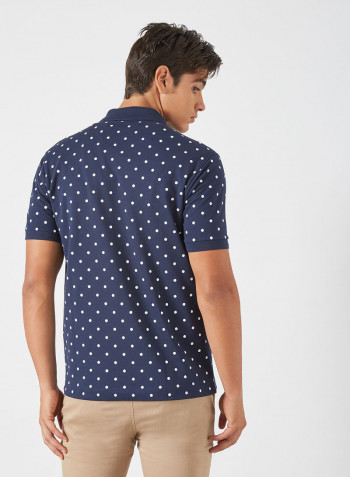 Classic Logo Polo Navy Blue/White/Green