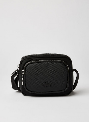 Colourblock Crossbody Bag Noir