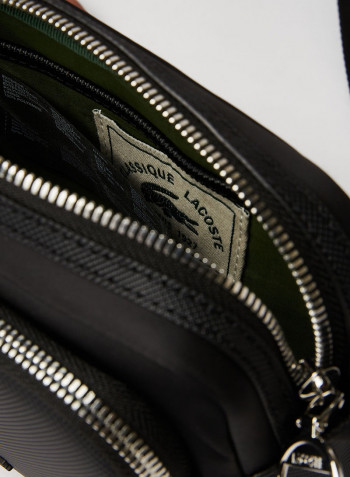 Colourblock Crossbody Bag Noir
