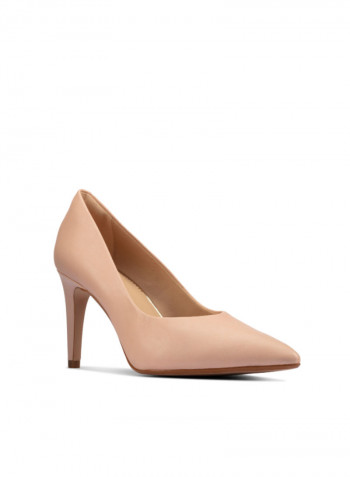 Stylish Comfortable Heeled Pump Pink