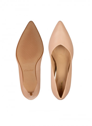 Stylish Comfortable Heeled Pump Pink