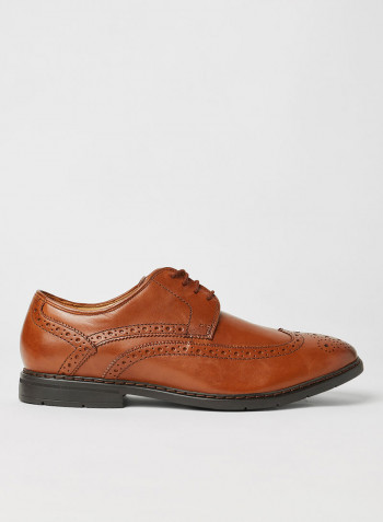 Banbury Limit Brogue Shoes Brown