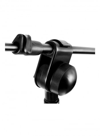 Dynamic Microphone And Tripod Stand PMKSM20 Black