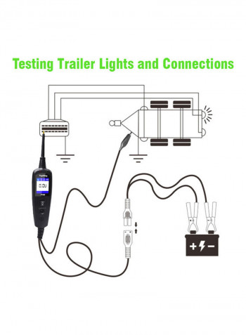 JDiag P100 Original Automotive Electrical Circuit System Tester for Cars and Trucks  0V - 70V