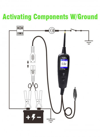 JDiag P100 Original Automotive Electrical Circuit System Tester for Cars and Trucks  0V - 70V