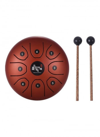 8-Tone Steel Tongue Drum Kit