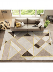 Geometric Pattern Nordic Style Carpet Multicolour 140x200cm