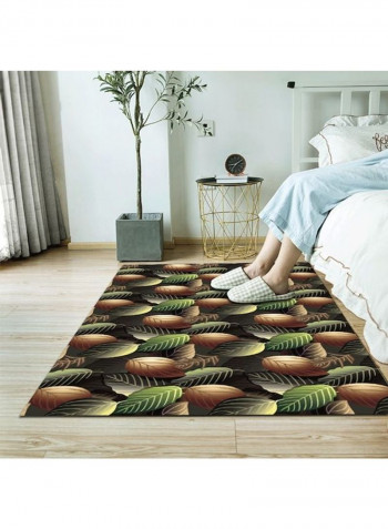 Printed Floor Rug Multicolour 140x200cm