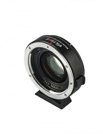 Lens Mount Adapter Ring For Canon EF Series Lens To EOS EF-M Mirrorless Camera Black/Silver