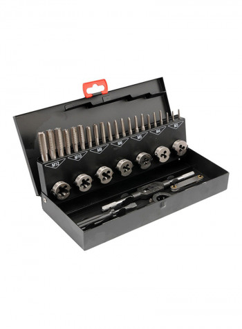 32-Piece Taps And Dies Set Grey
