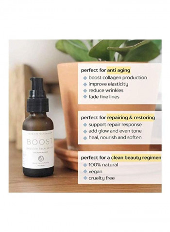 Boost Peptide Face Serum 1ounce