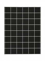 Flatwoven Handmade Area Rug Black 200 x 200centimeter