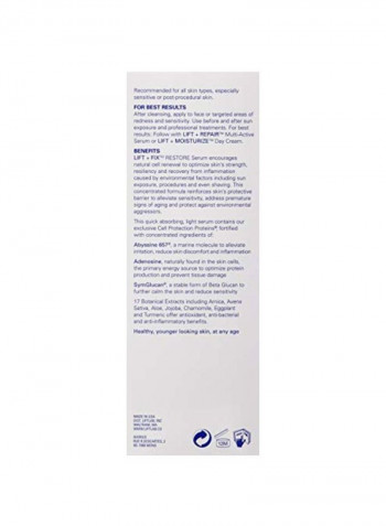Lift+Fix Calm Serum 2ounce