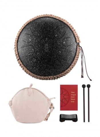 11 Notes Portable Steel Tongue Drum With Mallets