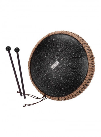 11 Notes Portable Steel Tongue Drum With Mallets