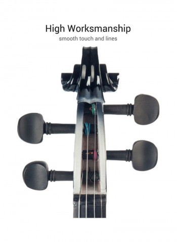 3-Piece Handmade Acoustic Violin Set