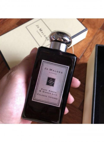 Dark Amber And Ginger Lily Cologne 100ml