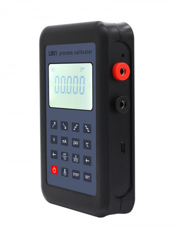 Calibrator Current Voltmeter Generator Tester Black 16 x 5.50 x 16cm