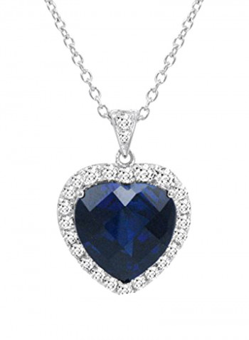 Sterling Silver Metal Pendant Necklace