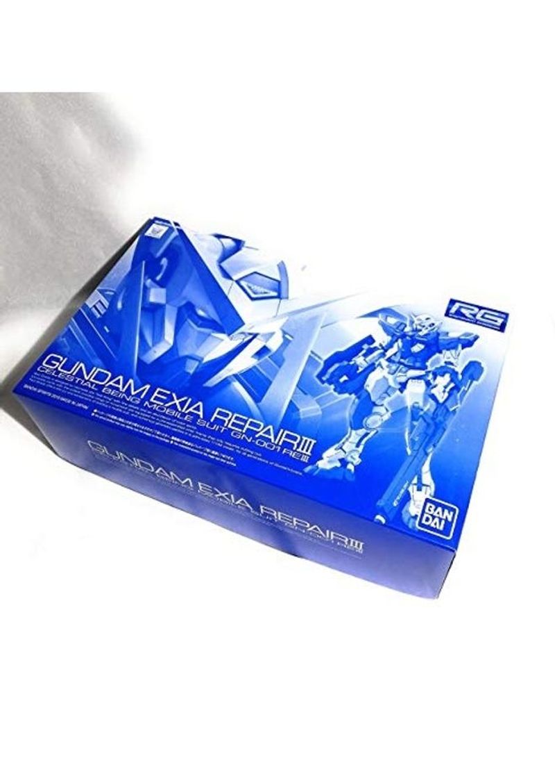 Gundam Exia Repair Model kit 13 x 8 x 4inch