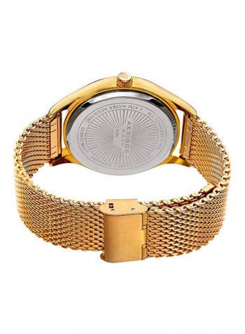 Men's Water Resistant Analog Watch AK959YGB