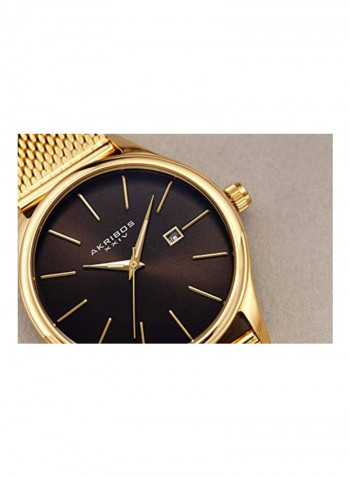 Men's Water Resistant Analog Watch AK959YGB