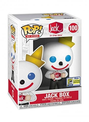 Pop! Ad Icons - Jack in The Box 4x7inch