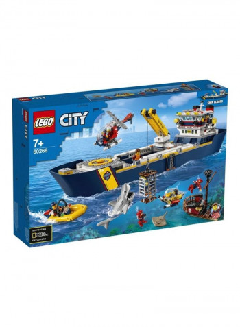 City Ocean Exploration Ship Building Set