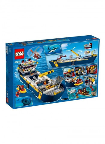 City Ocean Exploration Ship Building Set