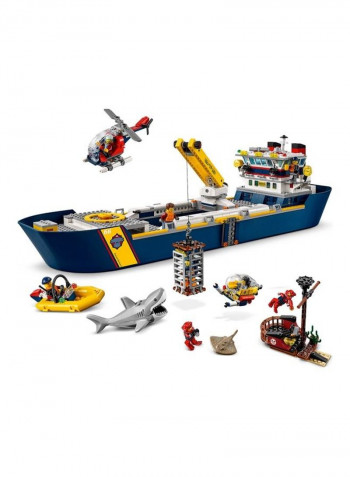 City Ocean Exploration Ship Building Set